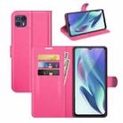 For Motorola Moto G50 5G Litchi Texture Horizontal Flip Protective Case with Holder & Card Slots & Wallet(Rose red) - 1