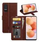 For Xiaomi Civi R64 Texture Single Horizontal Flip Protective Case with Holder & Card Slots & Wallet& Photo Frame(Brown) - 1