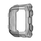 For Garmin Forerunner 920XT Smartwatch Cover TPU Case(Transparent black) - 1