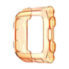 For Garmin Forerunner 920XT Smartwatch Cover TPU Case(Transparent orange) - 1