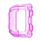 For Garmin Forerunner 920XT Smartwatch Cover TPU Case(Transparent purple) - 1