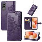 For Xiaomi Civi Mandala Embossing Pattern Horizontal Flip Leather Case with Holder & Card Slots & Wallet & Lanyard(Purple) - 1