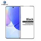 For Huawei nova 9 PINWUYO 9H 3D Hot Bending Tempered Glass Film(Black) - 1