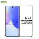 For Huawei nova 9 MOFI 9H 3D Explosion-Proof Hot Bending Full Screen Tempered Glass Film(Black) - 1