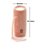 T&G TG227 Outdoor Portable Waterproof Bluetooth Music Speaker with LED Support FM / TF / USB(Pink) - 9