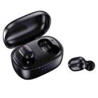 T&G TG911 Bluetooth V5.1 Sport Waterproof Mini Touch-Control Noise Cancelling Earphones(Black) - 1