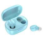 T&G TG911 Bluetooth V5.1 Sport Waterproof Mini Touch-Control Noise Cancelling Earphones(Blue) - 1