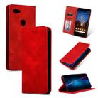 Retro Skin Feel Business Magnetic Horizontal Flip Leather Case for Google Pixel 3A XL(Red) - 1