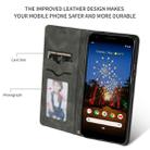 Retro Skin Feel Business Magnetic Horizontal Flip Leather Case for Google Pixel 3A XL(Dark Gray) - 3