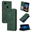 Retro Skin Feel Business Magnetic Horizontal Flip Leather Case for Google Pixel 3A XL(Army Green) - 1