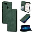 Retro Skin Feel Business Magnetic Horizontal Flip Leather Case for Google Pixel 3(Army Green) - 1