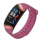 E20 0.96 inch Color Screen Smart Watch, IP67 Waterproof,Support Call Reminder/Heart Rate Monitoring/Blood Pressure Monitoring/Blood Oxygen Monitoring/Sleep Monitoring(Purple) - 1