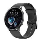 QS06 1.28 inch Color Screen Smart Watch, IP67 Waterproof,Support Body Temperature Monitoring/Heart Rate Monitoring/Blood Pressure Monitoring/Blood Oxygen Monitoring/Sleep Monitoring/Predict Menstrual Cycle Intelligently(Black) - 1