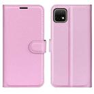 For Huawei nova Y60 Litchi Texture Horizontal Flip Protective Case with Holder & Card Slots & Wallet(Pink) - 1