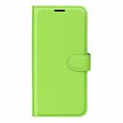 For OPPO K9 Pro Litchi Texture Horizontal Flip Protective Case with Holder & Card Slots & Wallet(Green) - 2