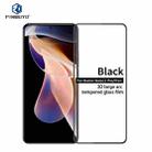 For Xiaomi Redmi Note 11 Pro / Note 11 Pro+ PINWUYO 9H 3D Curved Full Screen Explosion-proof Tempered Glass Film(Black) - 1