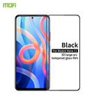 For Xiaomi Redmi Note 11 / Poco M4 Pro 5G MOFI 9H 3D Explosion-proof Curved Screen Tempered Glass Film(Black) - 1