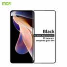 For Xiaomi Redmi Note 11 Pro / Note 11 Pro+ MOFI 9H 3D Explosion-proof Curved Screen Tempered Glass Film(Black) - 1