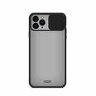 For iPhone 13 Pro Max MOFI Translucent Frosted PC + TPU Phone Case(Black) - 1