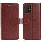 For OPPO Realme 8i R64 Texture Single Horizontal Flip Protective Case with Holder & Card Slots & Wallet & Photo Frame(Brown) - 1