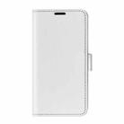 For Xiaomi Redmi Note 11 Pro / Note 11 Pro+ R64 Texture Single Horizontal Flip Protective Case with Holder & Card Slots & Wallet & Photo Frame(White) - 2