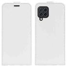 For Samsung Galaxy F22 R64 Texture Single Vertical Flip Leather Protective Case with Card Slots & Photo Frame(White) - 1
