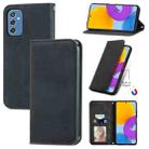 For Samsung Galaxy M52 5G Retro Skin Feel Magnetic Horizontal Flip Leather Case with Holder & Card Slots & Wallet & Photo Frame(Black) - 1