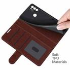 For Motorola Moto G60S R64 Texture Single Horizontal Flip Phone Protective Case with Holder & Card Slots & Wallet& Photo Frame(Brown) - 6