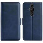 For Sony Xperia Pro-I Dual-side Magnetic Buckle Horizontal Flip Phone Leather Case with Holder & Card Slots & Wallet(Dark Blue) - 1