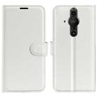 For Sony Xperia Pro-I Litchi Texture Horizontal Flip Protective Case with Holder & Card Slots & Wallet(White) - 1