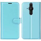 For Sony Xperia Pro-I Litchi Texture Horizontal Flip Protective Case with Holder & Card Slots & Wallet(Blue) - 1