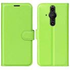 For Sony Xperia Pro-I Litchi Texture Horizontal Flip Protective Case with Holder & Card Slots & Wallet(Green) - 1