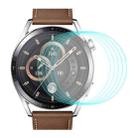 5 PCS For Huawei Watch GT 3 46mm ENKAY Hat-Prince 0.2mm 9H 2.15D Curved Edge Tempered Glass Screen Protector Watch Film - 1