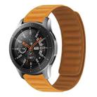 Silicone Magnetic Watch Band For Huawei Watch GT 3 46mm(Orange Yellow) - 1