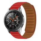 Silicone Magnetic Watch Band For Huawei Watch GT2 46mm,width:22mm(Red) - 1