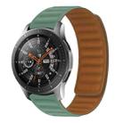 Silicone Magnetic Watch Band For Huawei Watch GT2 46mm,width:22mm(Pine Needle Green) - 1