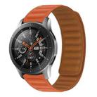 22mm Silicone Magnetic Watch Band For Huawei Watch GT2 Pro(Orange Red) - 1