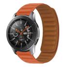 22mm Silicone Magnetic Watch Band For Honor Watch GS3 / Magic(Orange Red) - 1