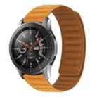 22mm Silicone Magnetic Watch Band For Honor Watch GS3 / Magic(Orange Yellow) - 1