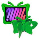For iPad mini 6 / mini 2024 Butterfly Bracket EVA Shockproof Tablet Case(Green) - 1