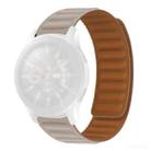 For Samsung Galaxy Gear S3 Silicone Magnetic Watch Band(Khaki) - 1