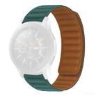 For Samsung Galaxy Gear S3 Silicone Magnetic Watch Band(Malachite Green) - 1