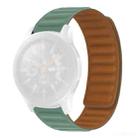 For Samsung Galaxy Gear S3 Silicone Magnetic Watch Band(Pine Needle Green) - 1