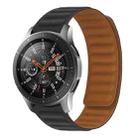 For Samsung Galaxy Gear 2 R380 Silicone Magnetic Watch Band(Black) - 1