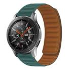 For Samsung Galaxy Gear 2 R380 Silicone Magnetic Watch Band(Malachite Green) - 1