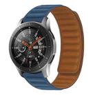 For Samsung Galaxy Gear 2 R380 Silicone Magnetic Watch Band(Dark Blue) - 1