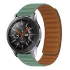 For Samsung Galaxy Gear 2 R380 Silicone Magnetic Watch Band(Pine Needle Green) - 1