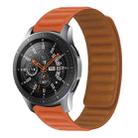 For Samsung Galaxy Gear 2 Neo R381 Silicone Magnetic Watch Band(Orange Red) - 1