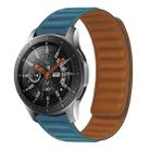 For Samsung Galaxy Gear 2 Neo R381 Silicone Magnetic Watch Band(Blue) - 1