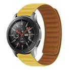 For Samsung Galaxy Live SM-R382 Silicone Magnetic Watch Band(Yellow) - 1